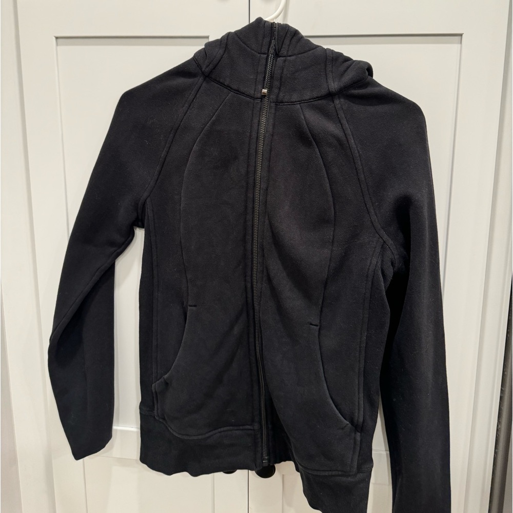 Lululemon Black Scuba full zip